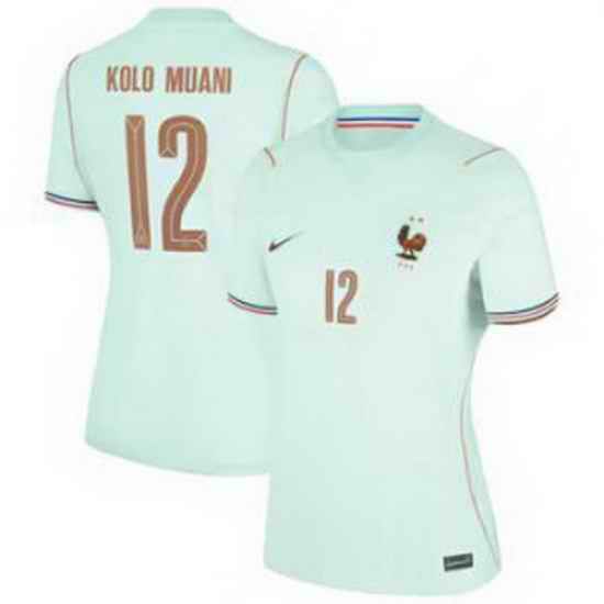 Women 12Randal Kolo Muani France Jersey   4